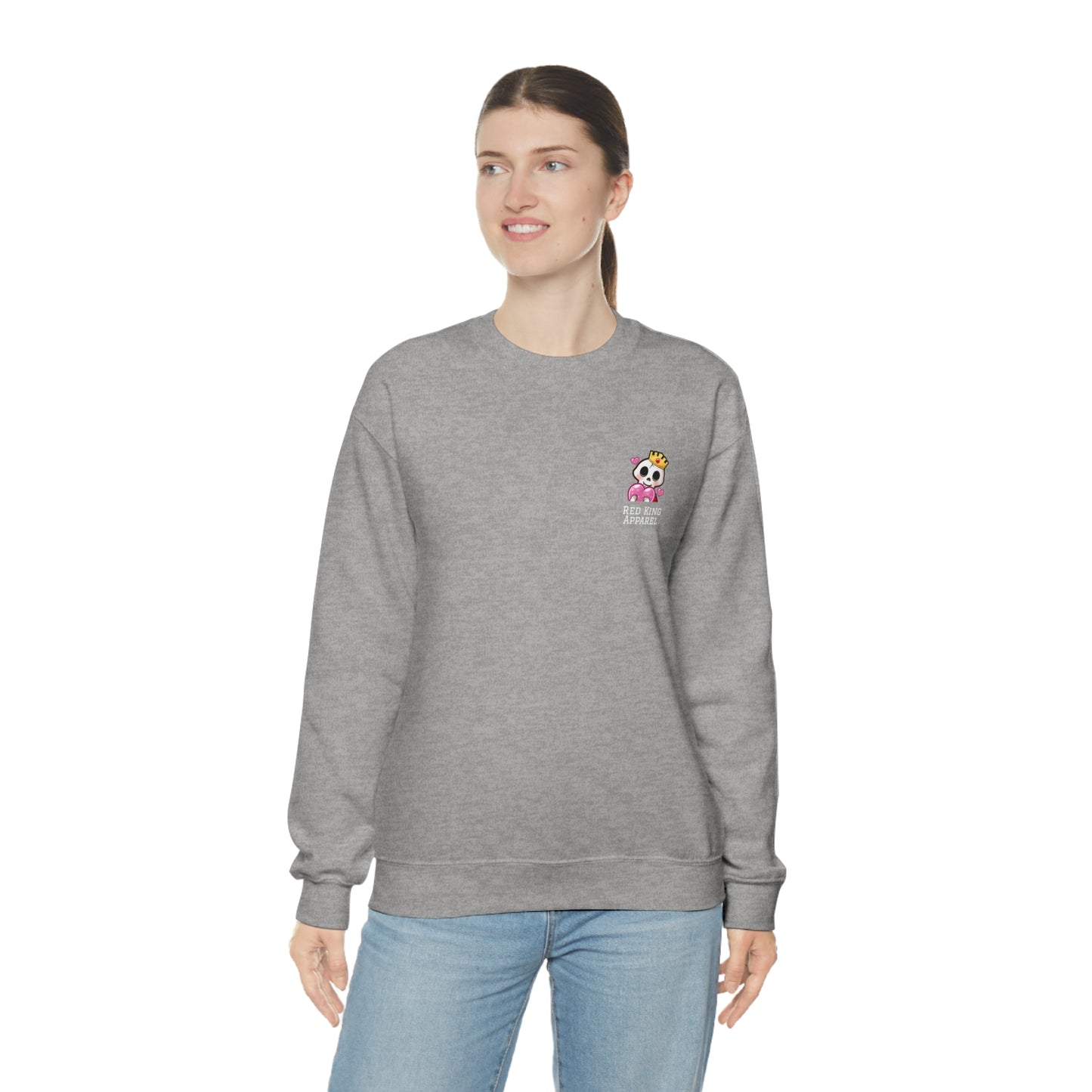 Love Heart - Red King Apparel - Crewneck Sweatshirt - EU