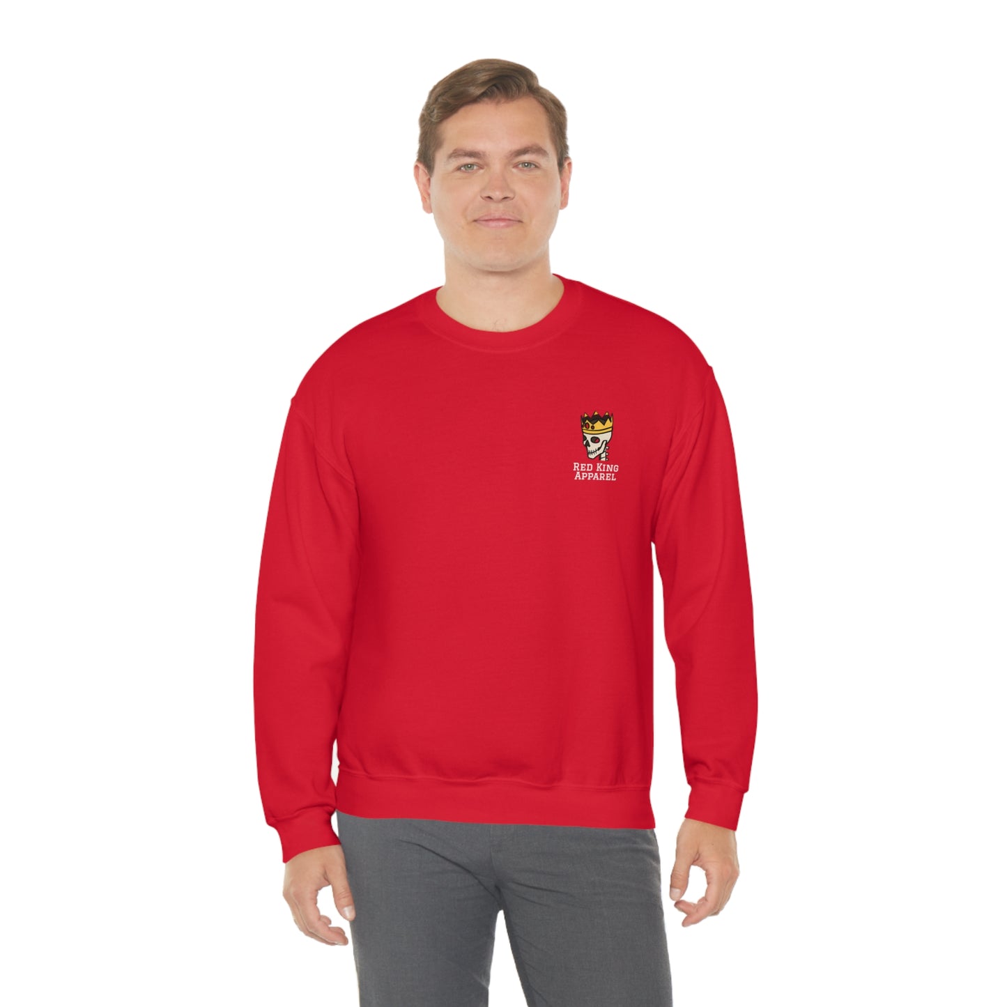 Red King 'Head' - Red King Apparel - Crewneck Sweatshirt - EU