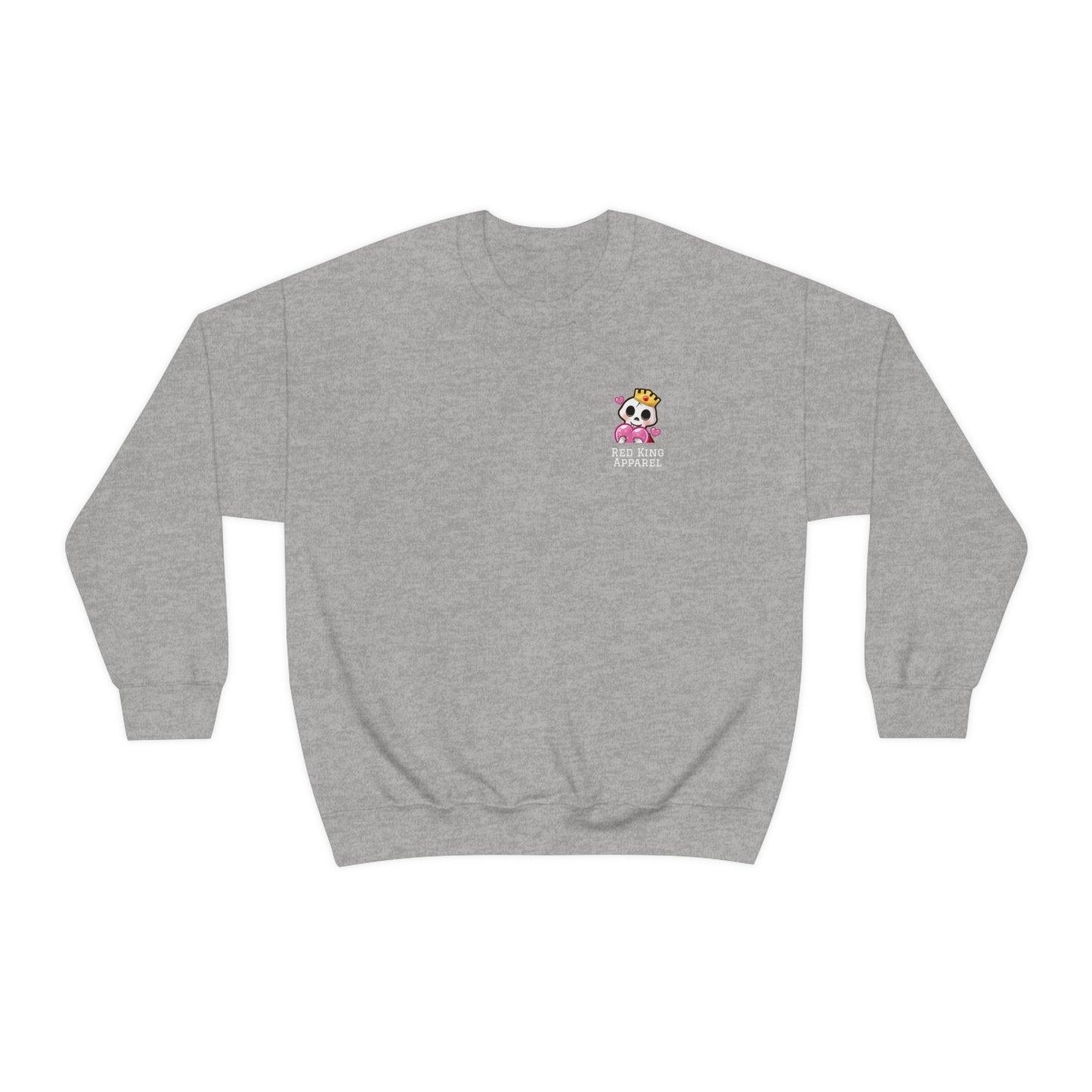 Love Heart - Red King Apparel - Crewneck Sweatshirt - EU