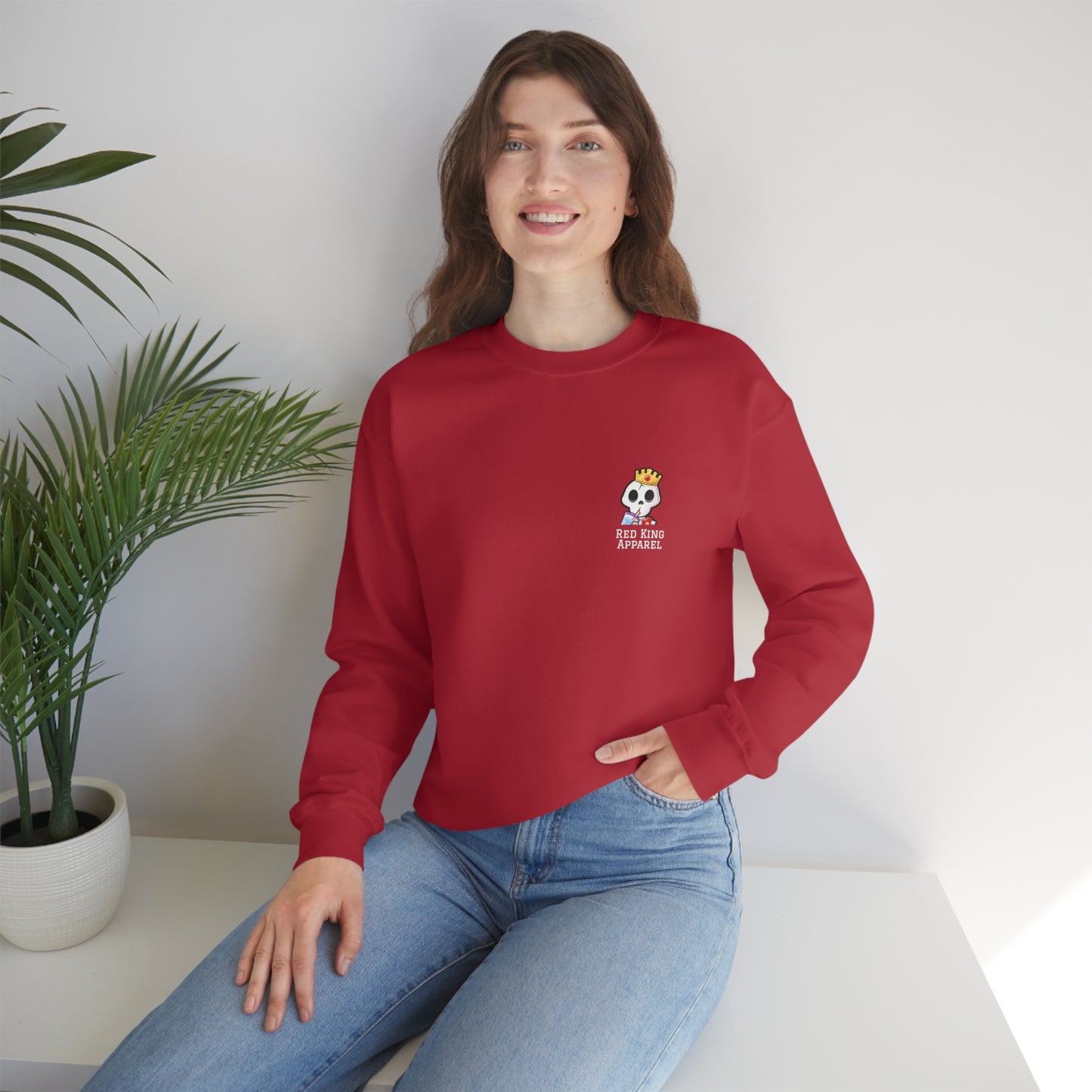 Sippy Cup - Red King Apparel - Crewneck Sweatshirt - UK