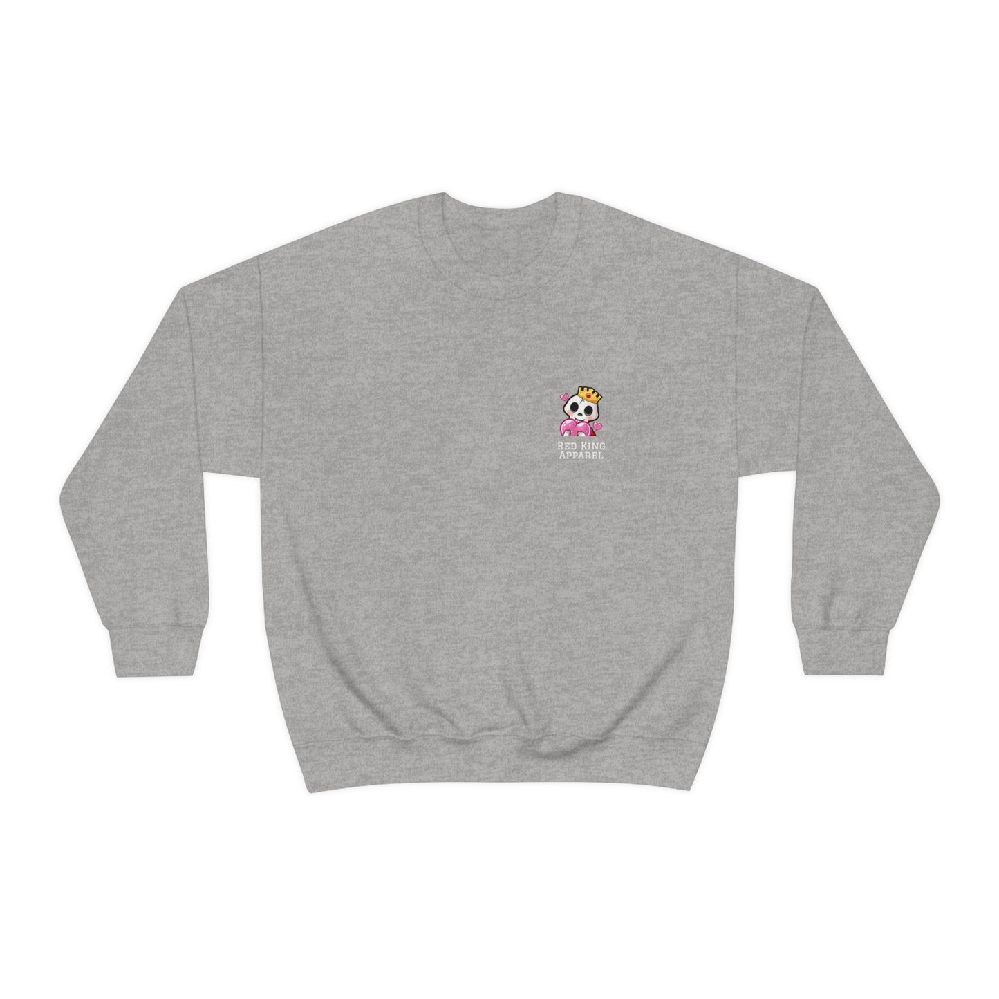 Love Heart - Red King Apparel - Crewneck Sweatshirt - NA