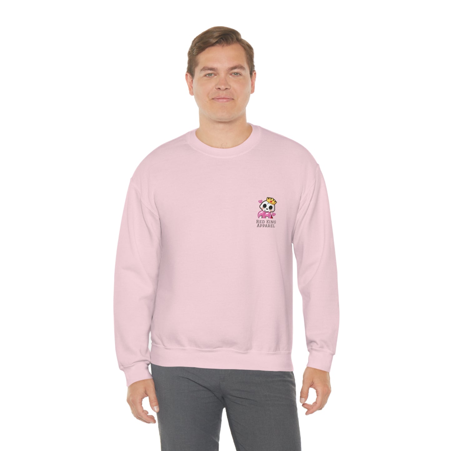 Love Heart - Red King Apparel - Crewneck Sweatshirt - UK