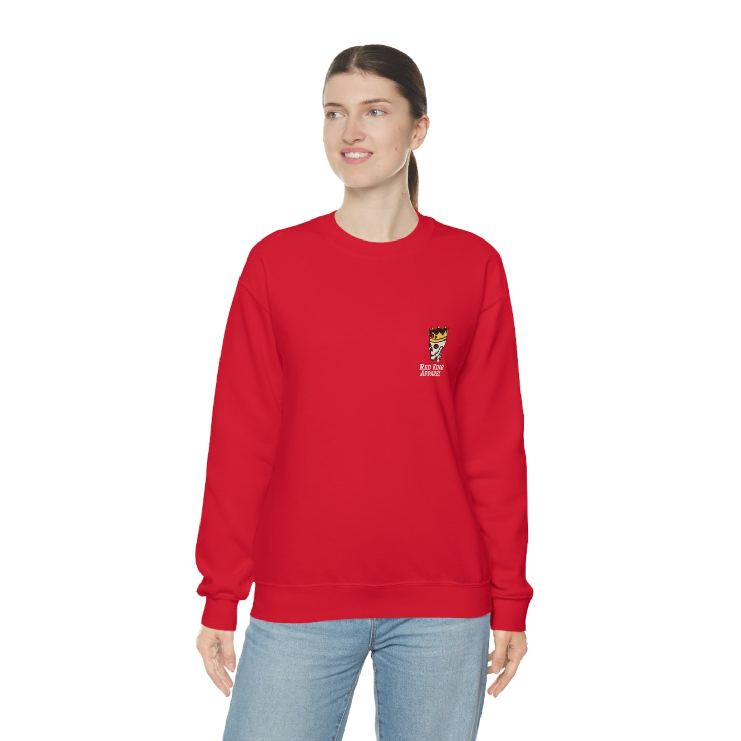 Red King 'Head' - Red King Apparel - Crewneck Sweatshirt - NA