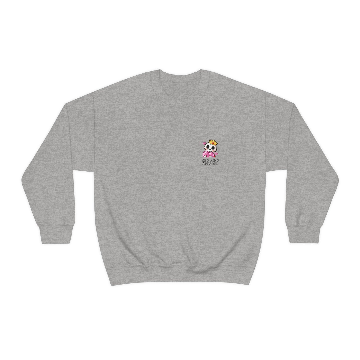 Love Heart - Red King Apparel - Crewneck Sweatshirt - UK