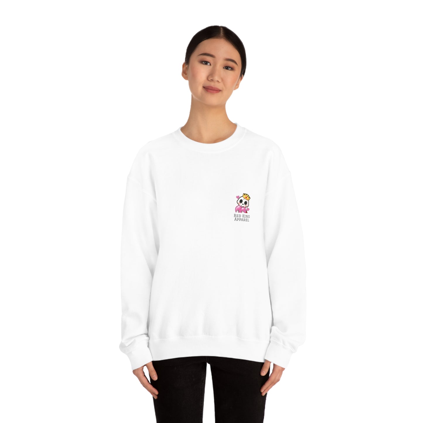 Love Heart - Red King Apparel - Crewneck Sweatshirt - UK