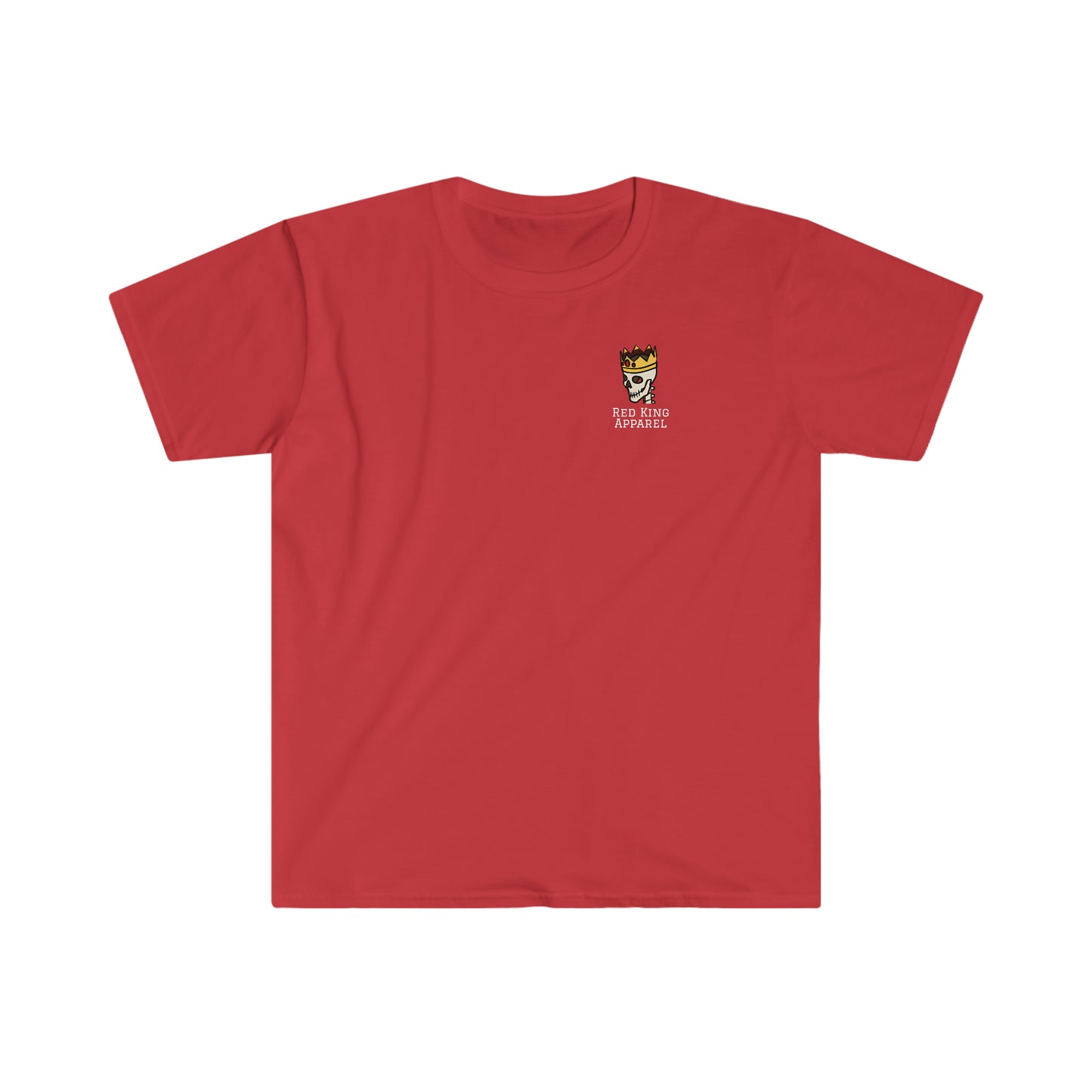 Red King 'Head' - Red King Apparel - Unisex Soft-Style T-Shirt - EU