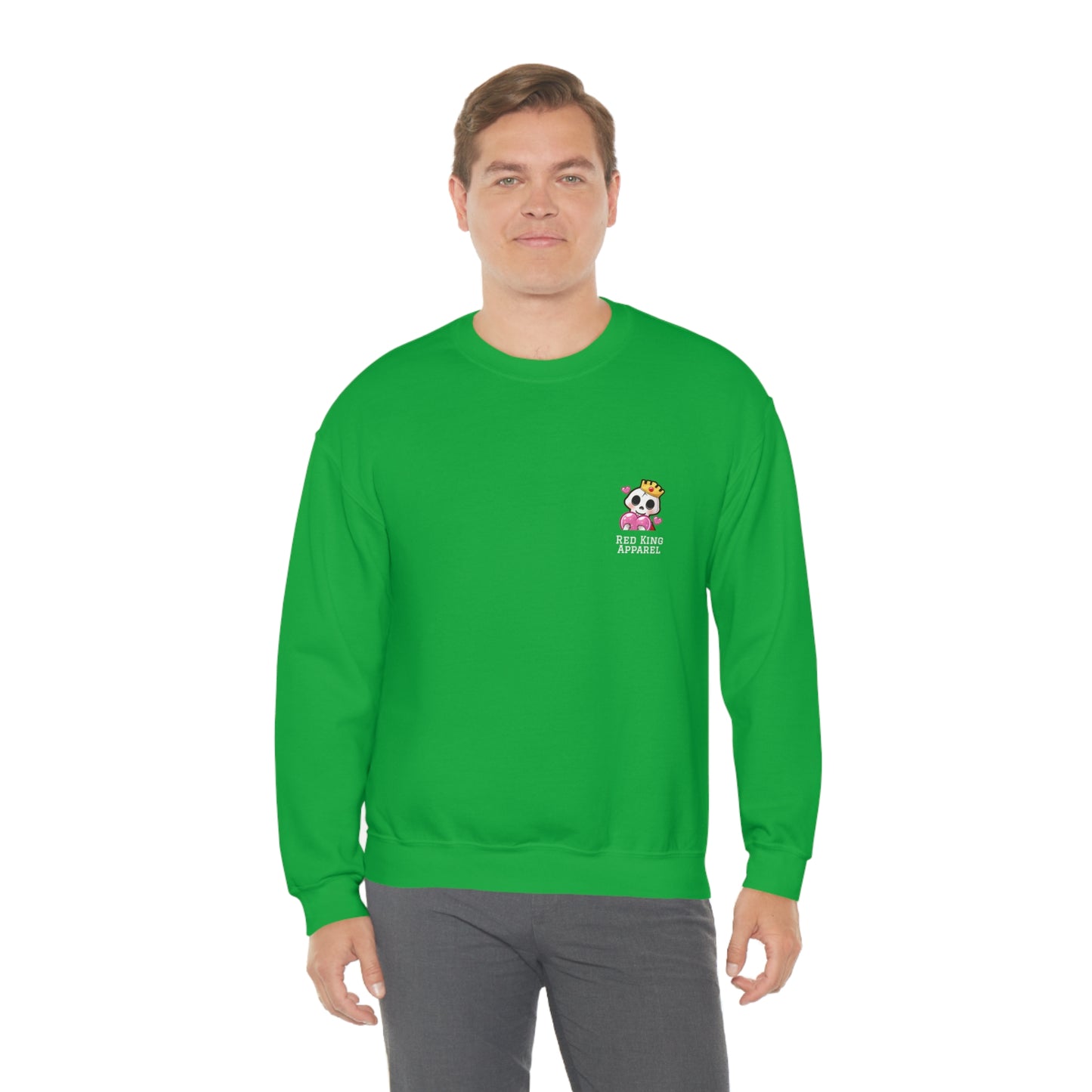 Love Heart - Red King Apparel - Crewneck Sweatshirt - NA