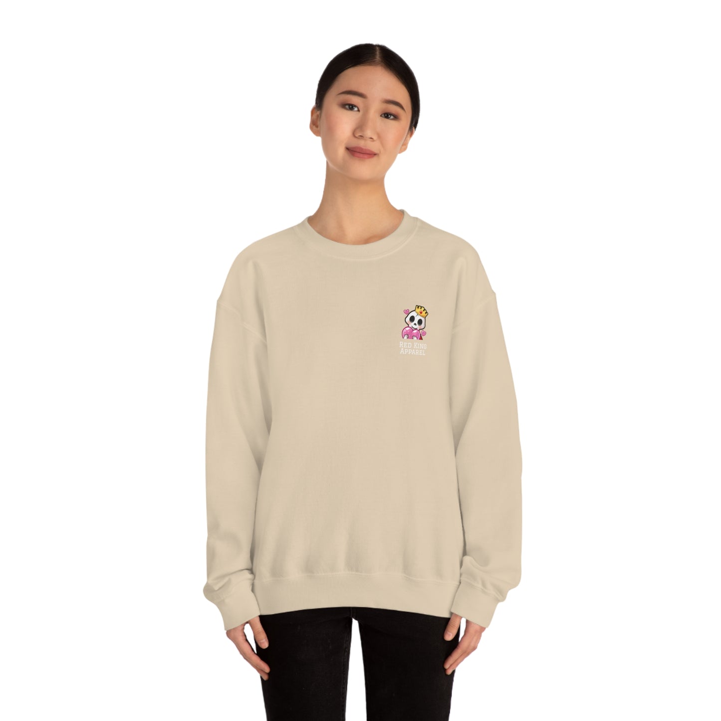 Love Heart - Red King Apparel - Crewneck Sweatshirt - EU