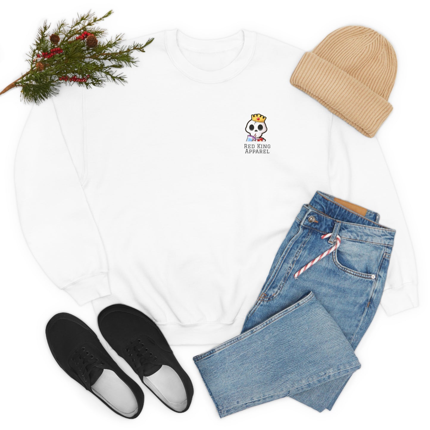 Sippy Cup - Red King Apparel - Crewneck Sweatshirt - EU